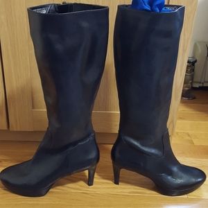 Rockport platform style boots